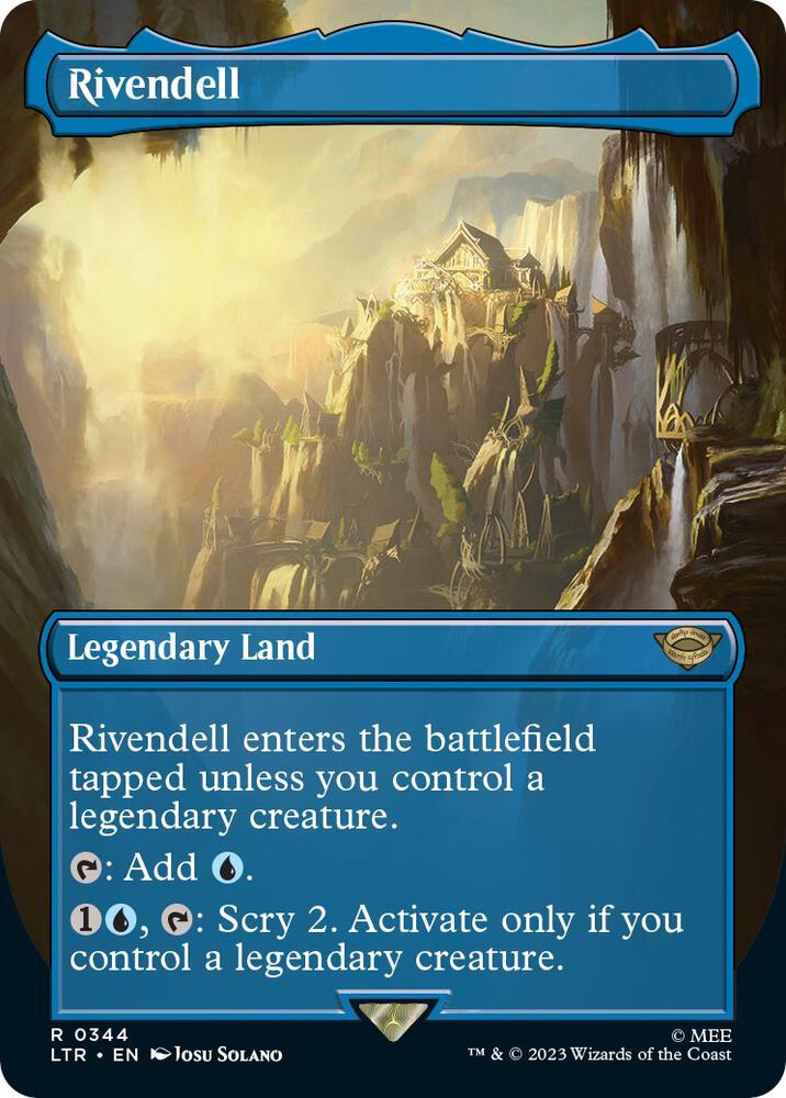 Rivendell (Borderless), LTR, 344, NM