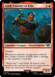 Gimli, Counter of Kills, LTR, 129, NM