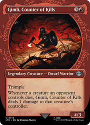 Gimli, Counter of Kills (Showcase), LTR, 312, NM, Foil