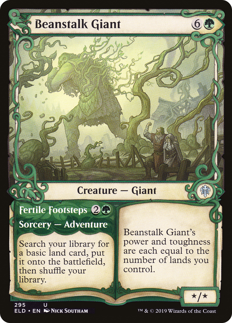 Beanstalk Giant // Fertile Footsteps (ELD) 295