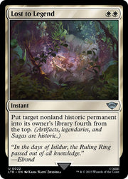 Lost to Legend, LTR, 22, NM