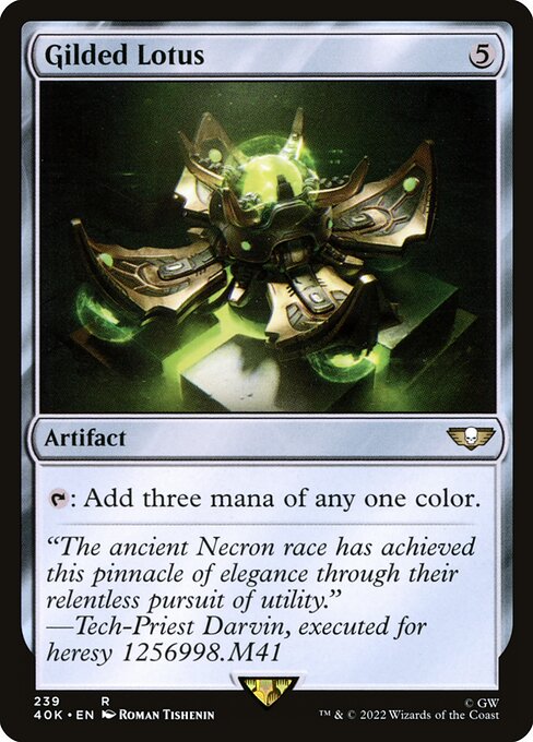 Gilded Lotus front