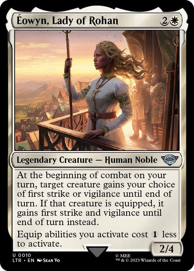 Eowyn, Lady of Rohan, LTR, 10, NM