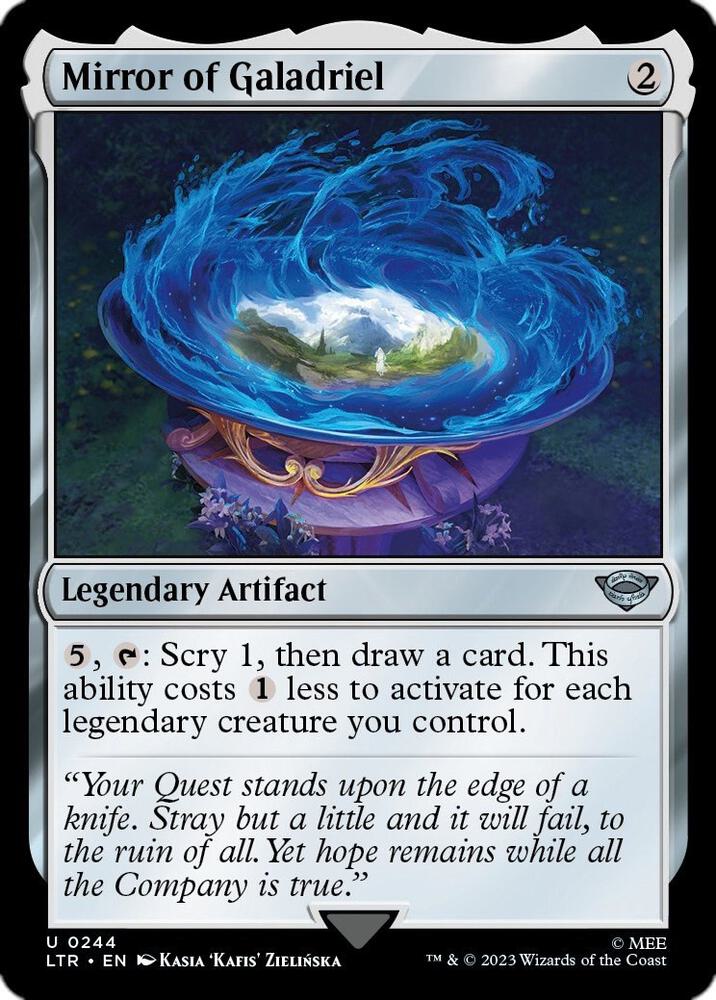 Mirror of Galadriel, LTR, 244, NM, Foil