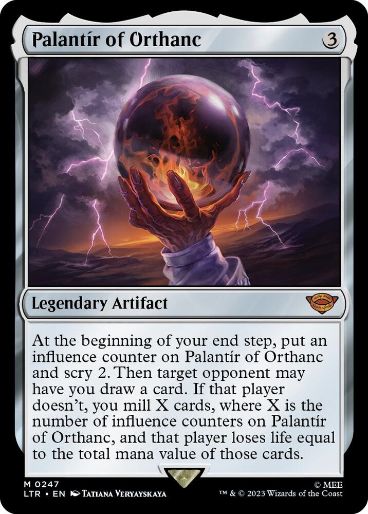 Palantir of Orthanc,, 247, Near Mint, Normal