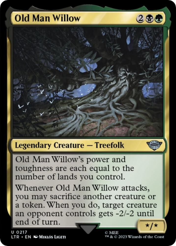 Old Man Willow, LTR, 217, NM, Foil
