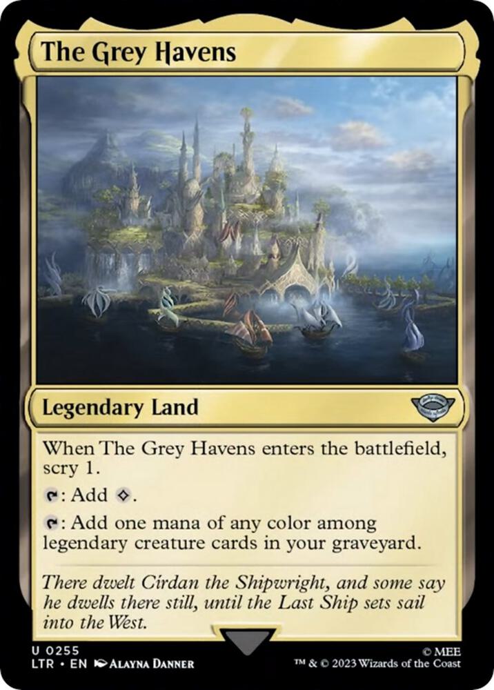The Grey Havens, LTR, 255, NM
