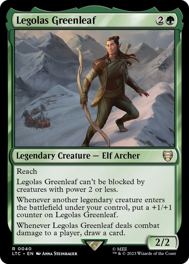 Legolas Greenleaf, LTC, 40, NM
