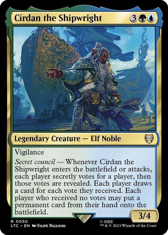 Cirdan the Shipwright, LTC, 50, NM