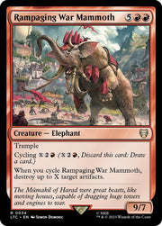 Rampaging War Mammoth, LTC, 34, NM