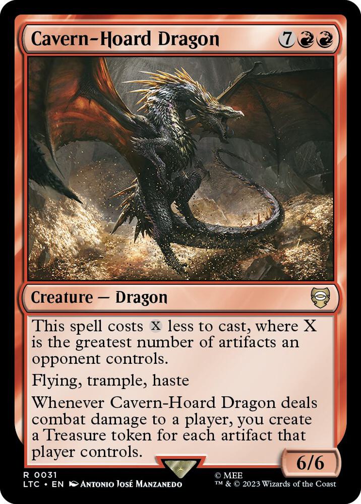 Cavern-Hoard Dragon,, 31, Near Mint, Normal