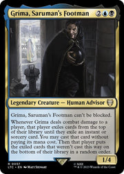 Grima, Saruman's Footman, LTC, 57, NM