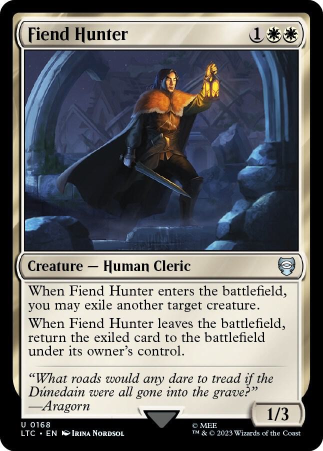 Fiend Hunter, LTC, 168, NM