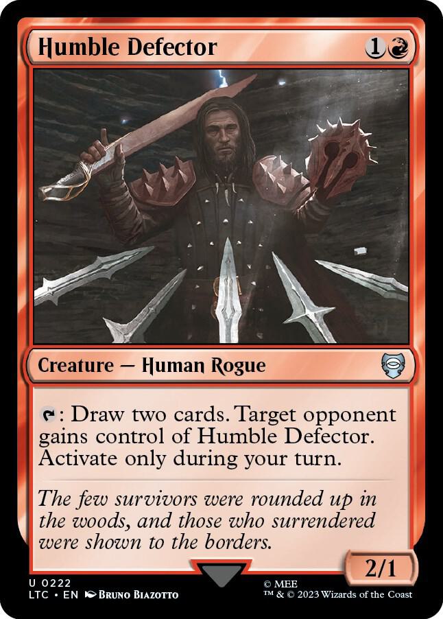 Humble Defector, LTC, 222, NM
