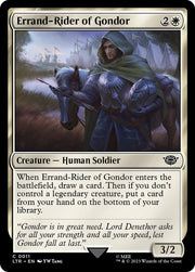Errand-Rider of Gondor, LTR, 11, NM, Foil