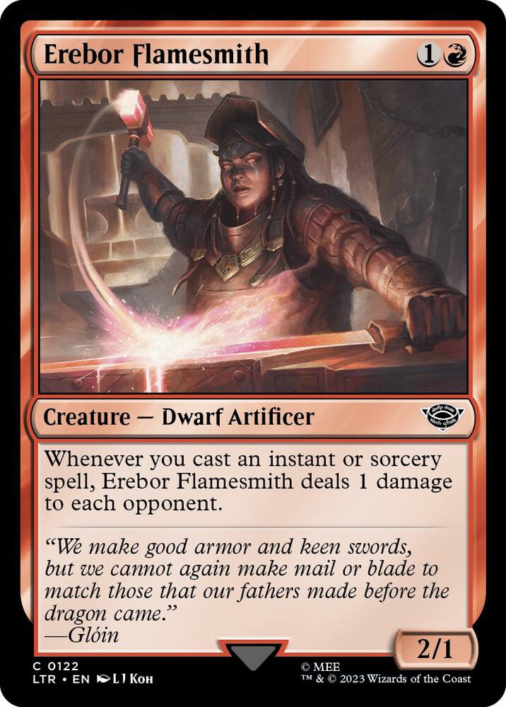 Erebor Flamesmith, LTR, 122, NM