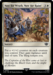 Now for Wrath, Now for Ruin!, LTR, 24, NM, Foil