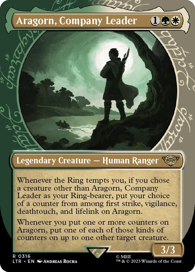 Aragorn, Company Leader (Showcase), LTR, 316, NM