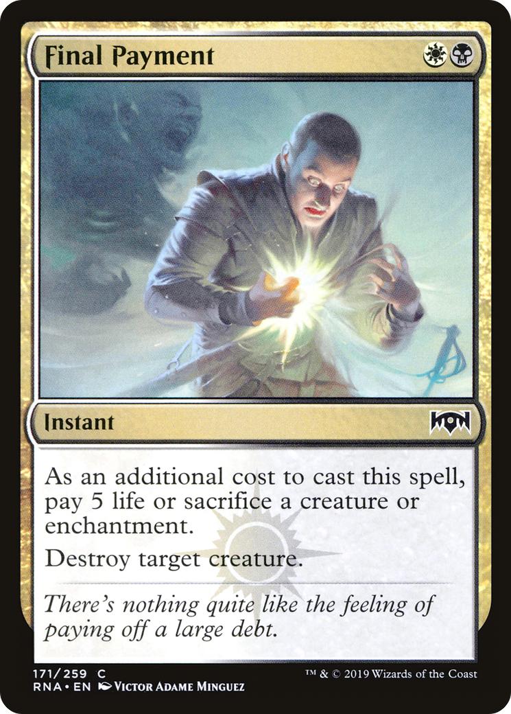 Final Payment (RNA) 171 - WZRD TCG