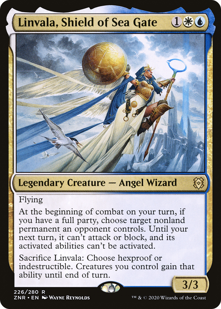 Linvala, Shield of Sea Gate (ZNR) 226