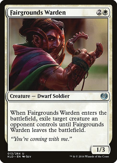 Fairgrounds Warden front