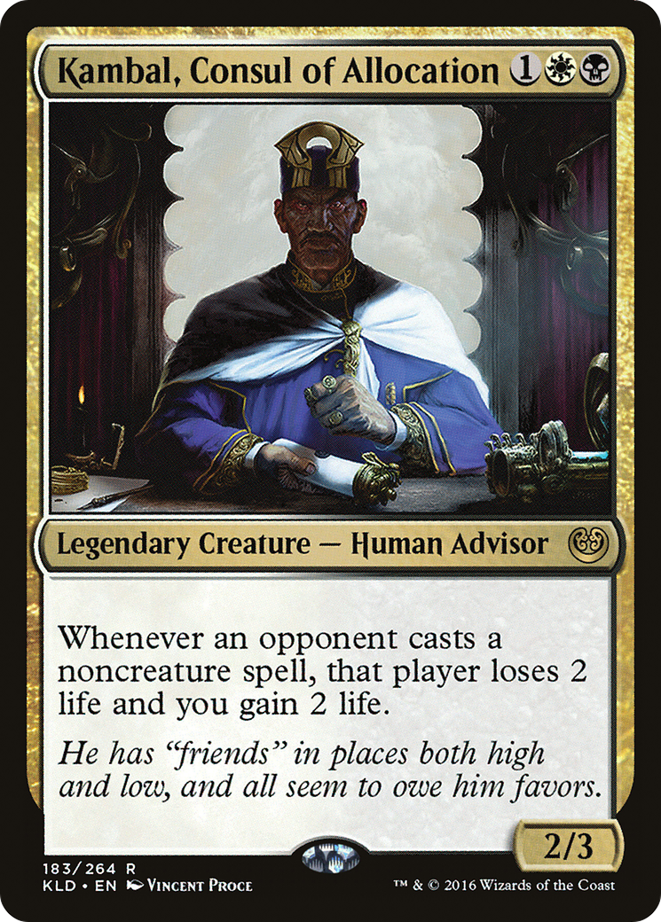 Kambal, Consul of Allocation (KLD) 183