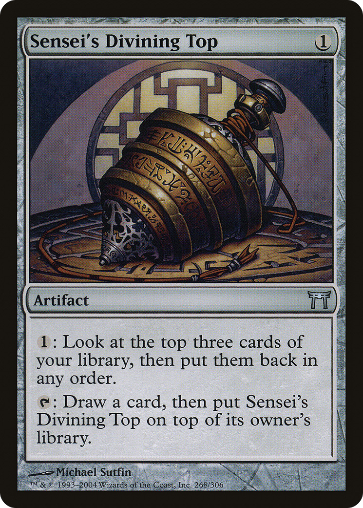 Sensei's Divining Top (CHK) 268