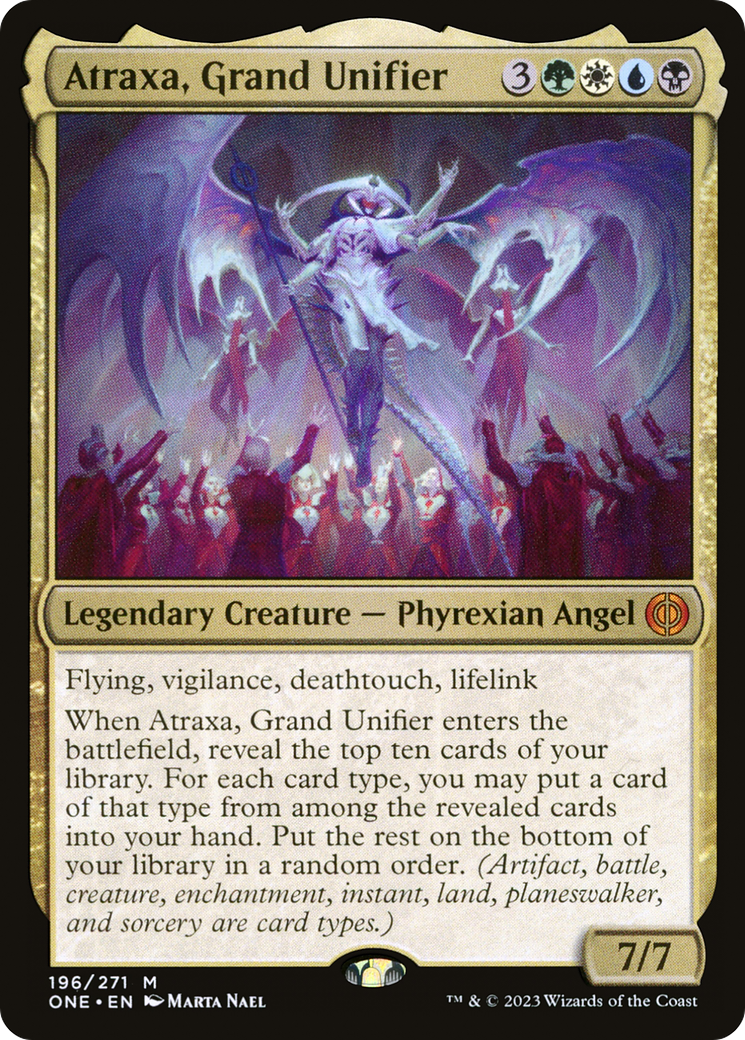 Atraxa, Grand Unifier (ONE) 196 - WZRD TCG