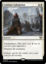 Sublime Exhalation (CMM) 60 - WZRD TCG