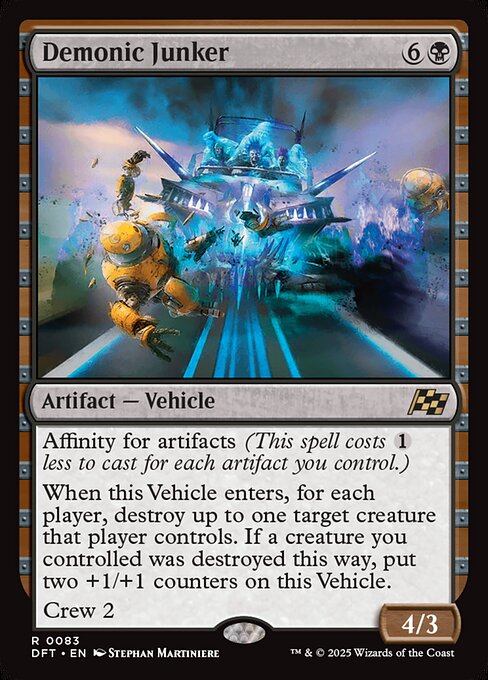 Demonic Junker front