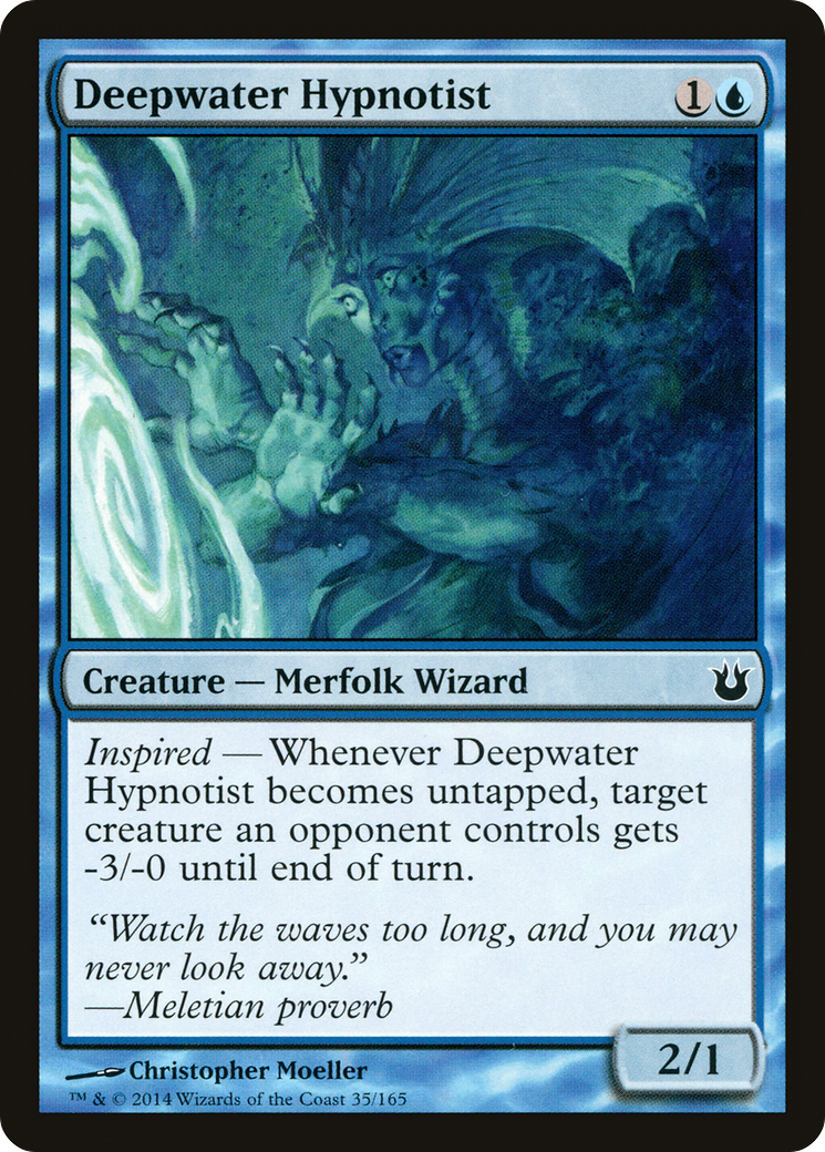 Deepwater Hypnotist (BNG) 35 - WZRD TCG