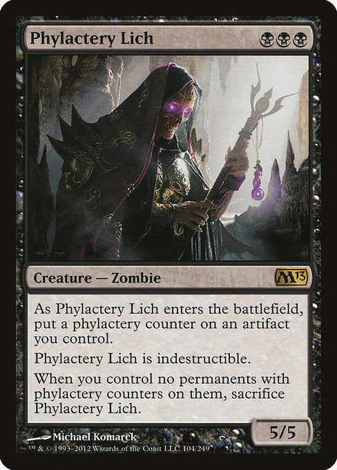 Phylactery Lich front