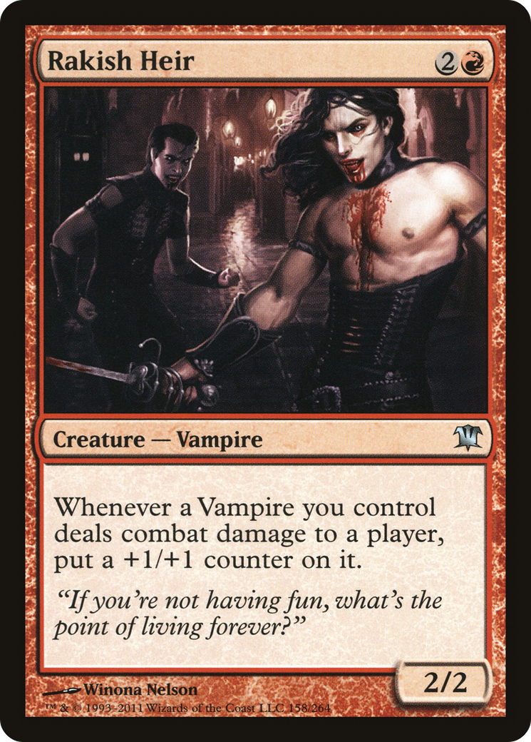 Rakish Heir (ISD) 158