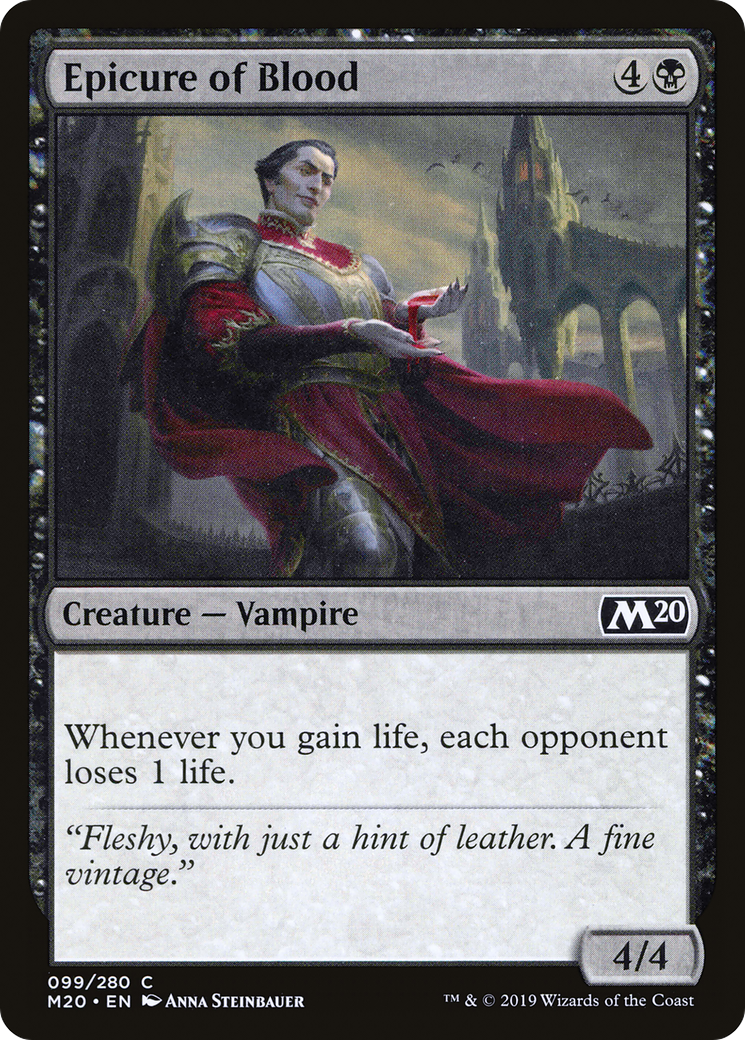 Epicure of Blood (M20) 99 - WZRD TCG