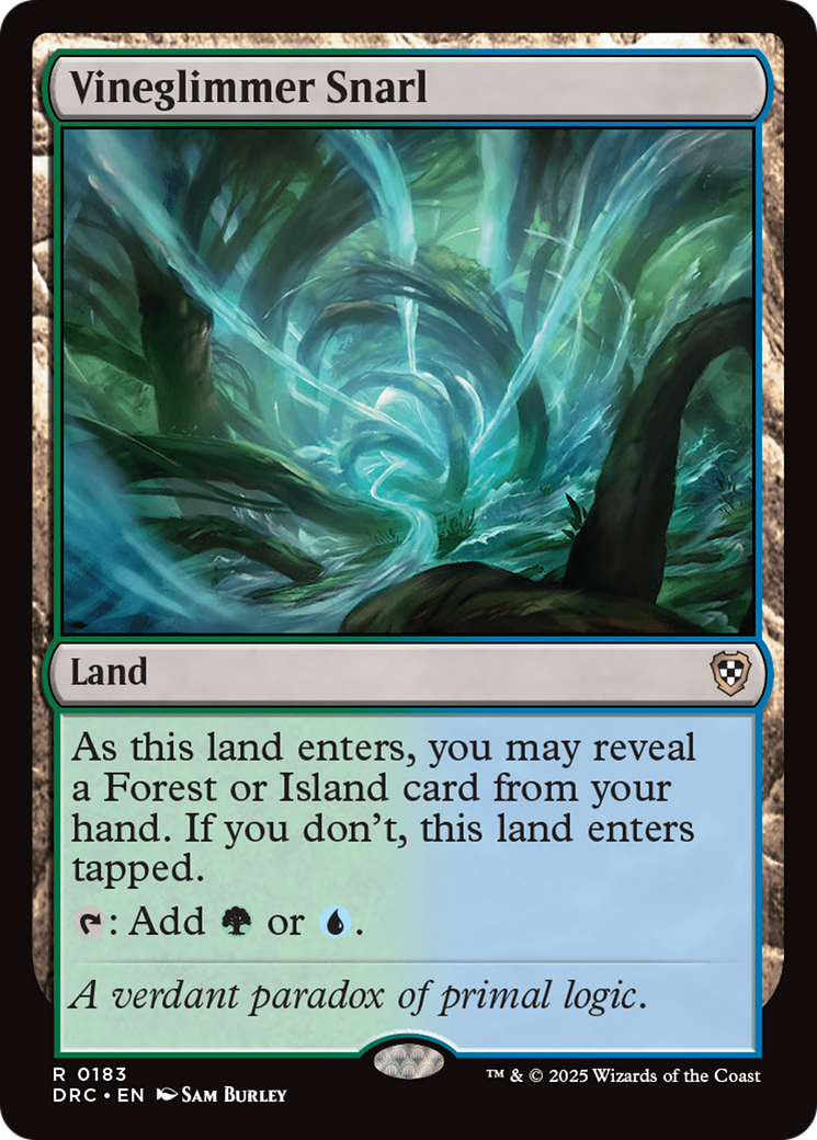 Vineglimmer Snarl (DRC) 183 - WZRD TCG