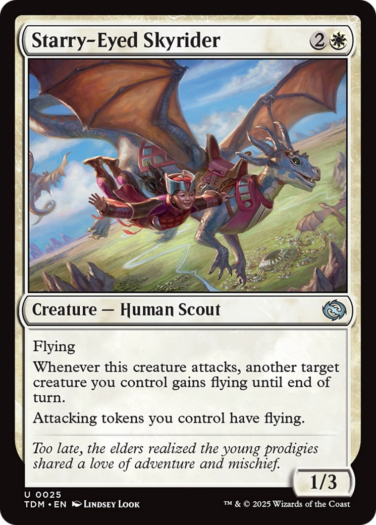Starry-Eyed Skyrider (TDM) 25 - WZRD TCG