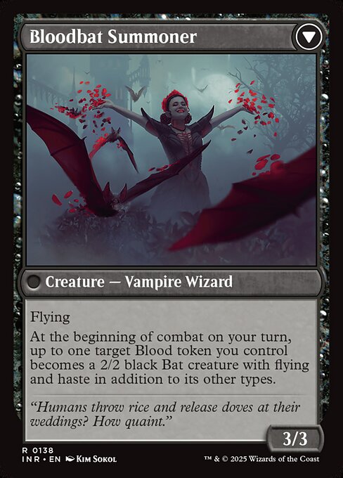 Voldaren Bloodcaster // Bloodbat Summoner back