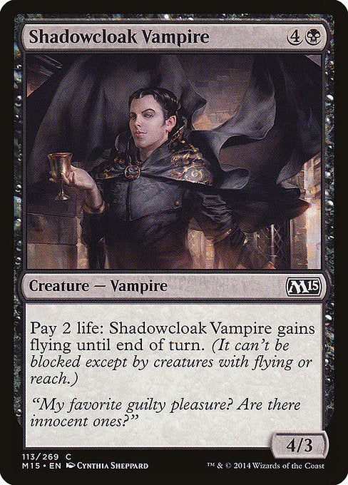 Shadowcloak Vampire front