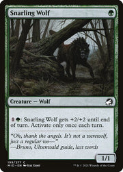 Snarling Wolf front