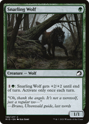 Snarling Wolf (MID) 199 - WZRD TCG