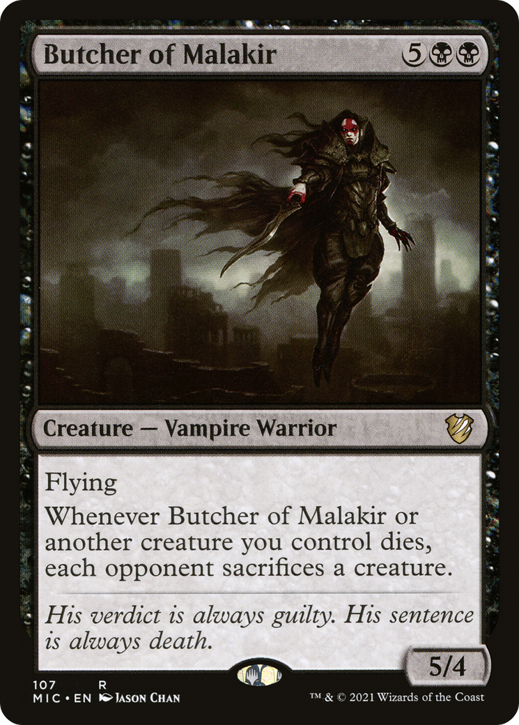 Butcher of Malakir (MIC) 107 - WZRD TCG
