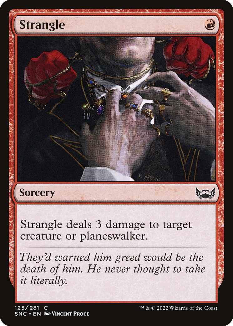 Strangle (SNC) 125 - WZRD TCG
