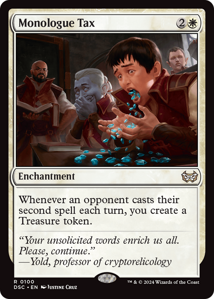 Monologue Tax (DSC) 100