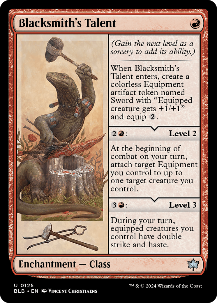 Blacksmith's Talent (BLB) 125