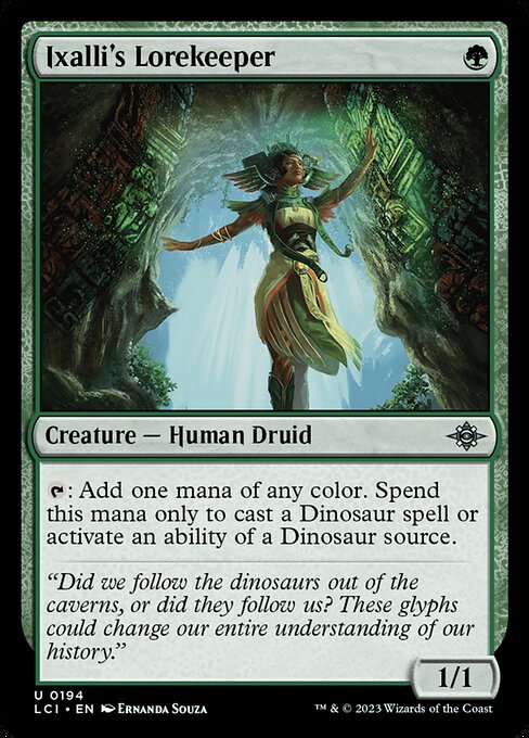 Ixalli's Lorekeeper front