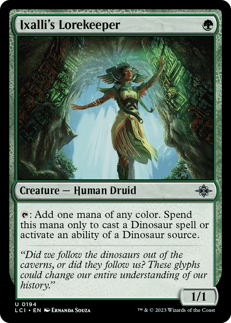 Ixalli's Lorekeeper (LCI) 194