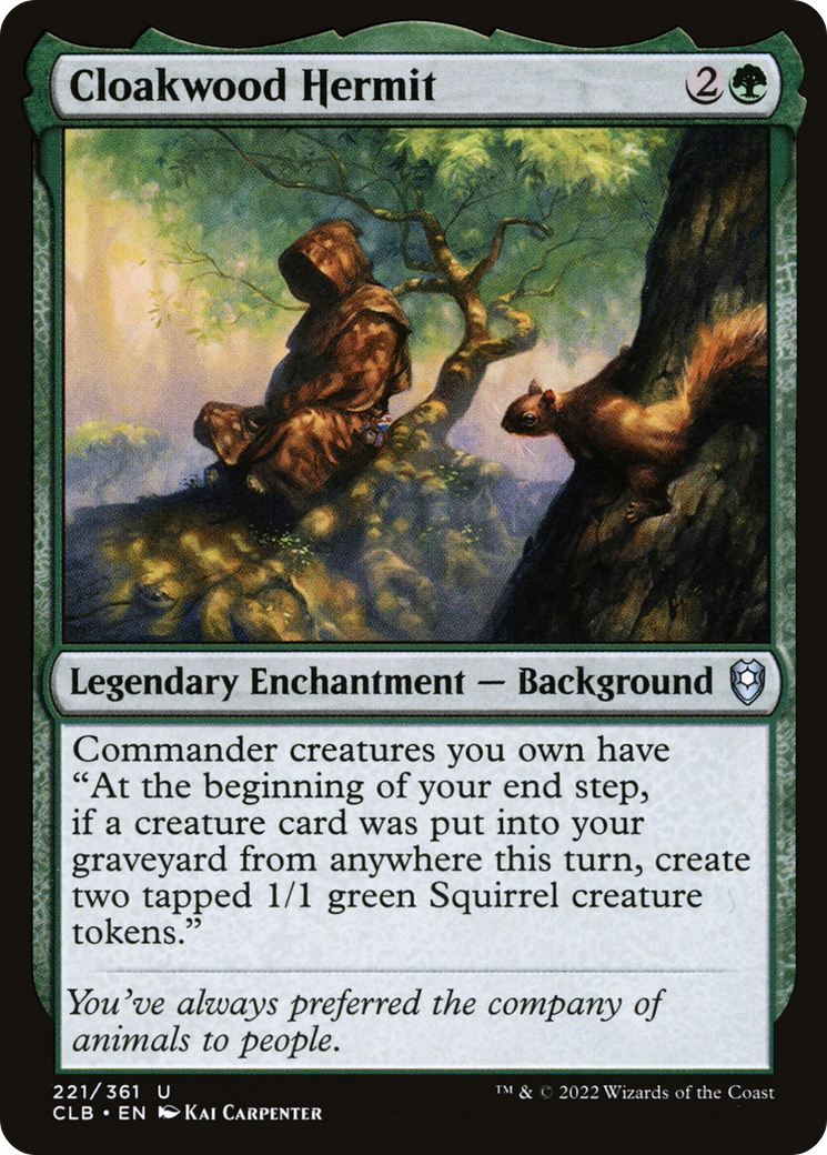 Cloakwood Hermit (CLB) 221