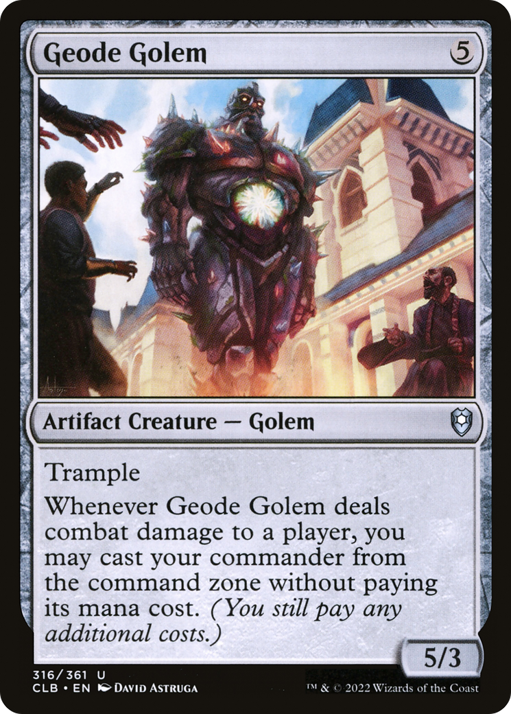Geode Golem (CLB) 316