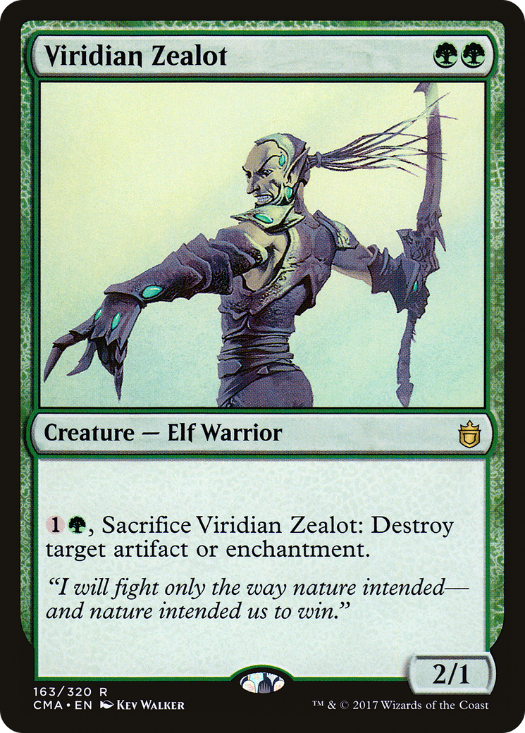 Viridian Zealot (CMA) 163