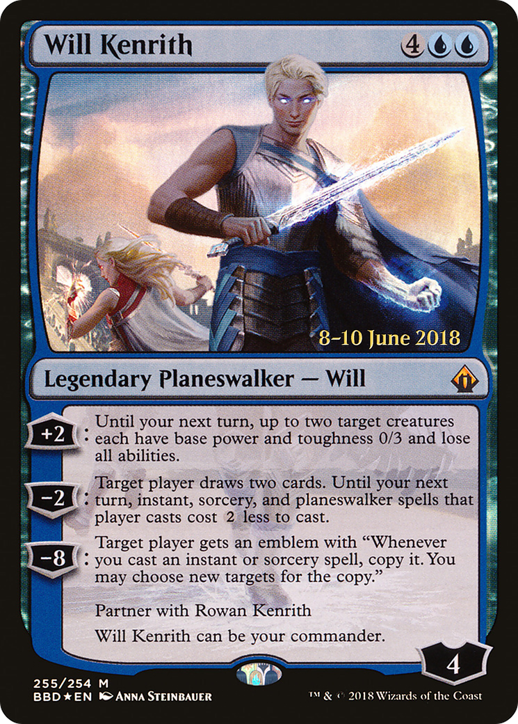 Will Kenrith (PBBD) 255s